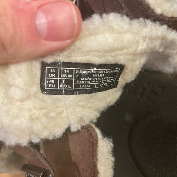 NWT Dr.Martens Myles Suede Sandals Mens Size 14 - Picture 4 of 6